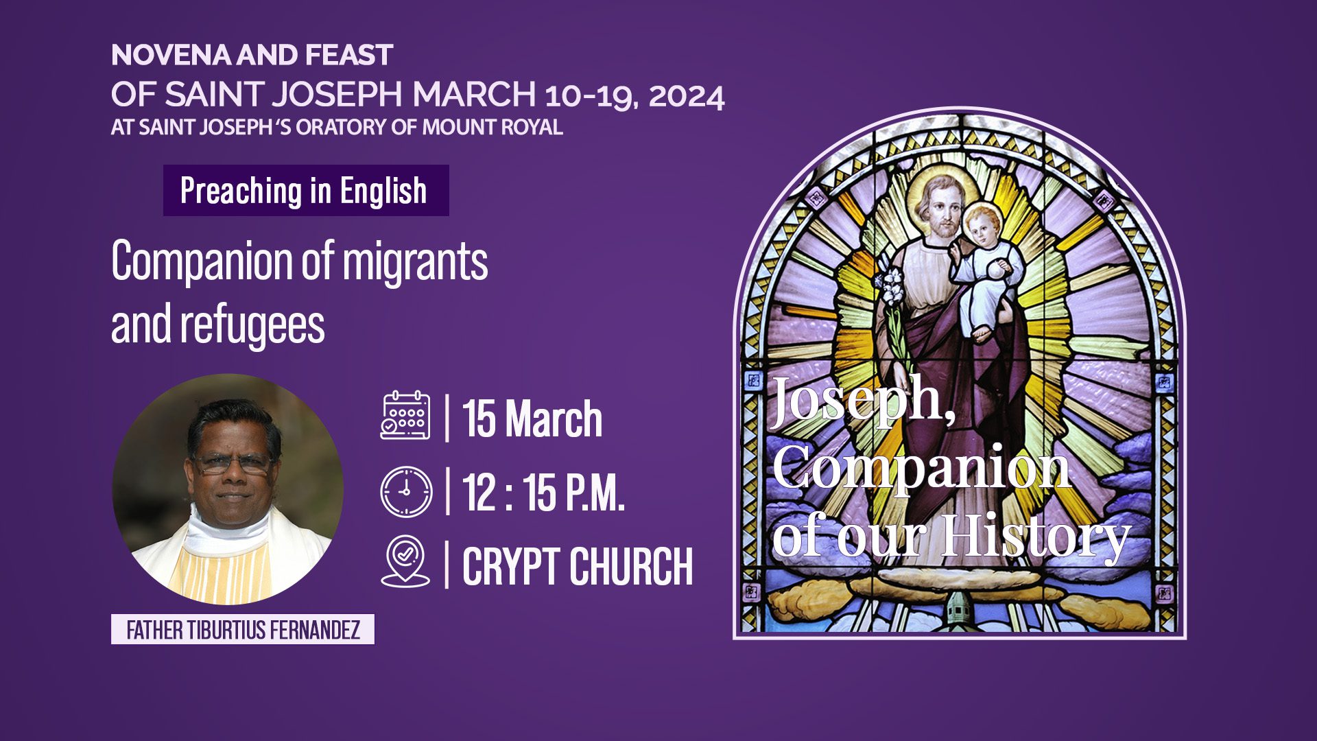 Companion of migrants and refugees