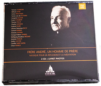 Société Métropolitaine du Disque Frère André, un homme de prière. Music for reflection and meditation (CD)