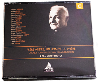 Société Métropolitaine du Disque Frère André, un homme de prière. Musique pour la réflexion et la méditation (CD)