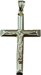 Italgem Croix avec corpus or 10k (45mm)
