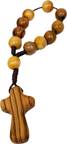 Decade rosary with comfort cross